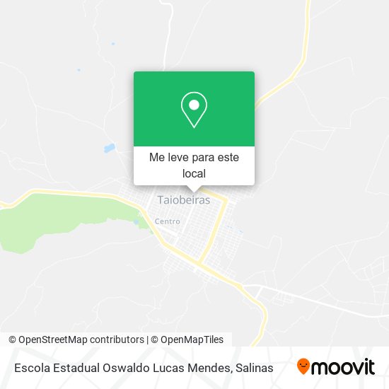 Escola Estadual Oswaldo Lucas Mendes mapa