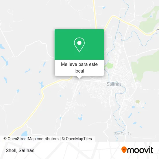 Shell mapa