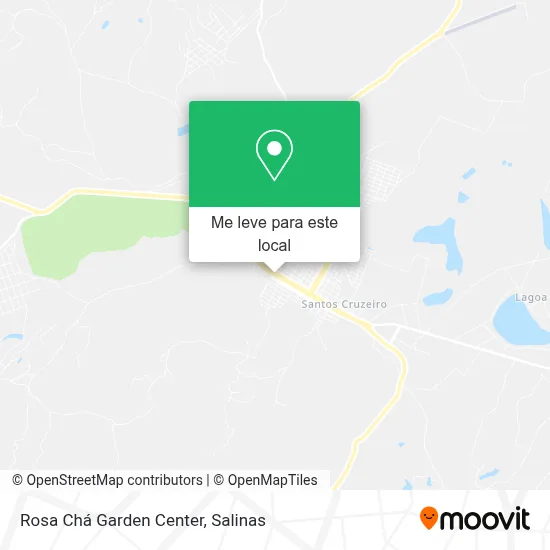 Rosa Chá Garden Center mapa
