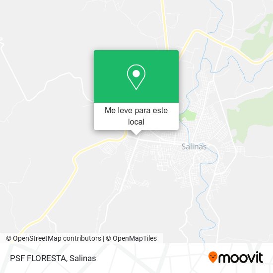 PSF FLORESTA mapa