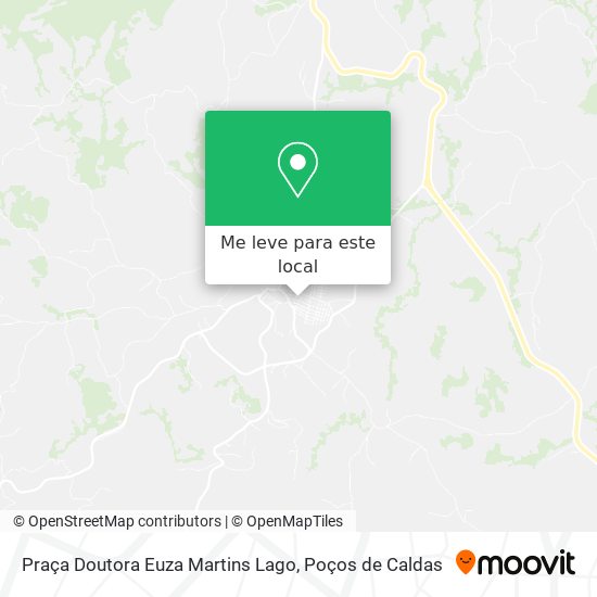 Praça Doutora Euza Martins Lago mapa