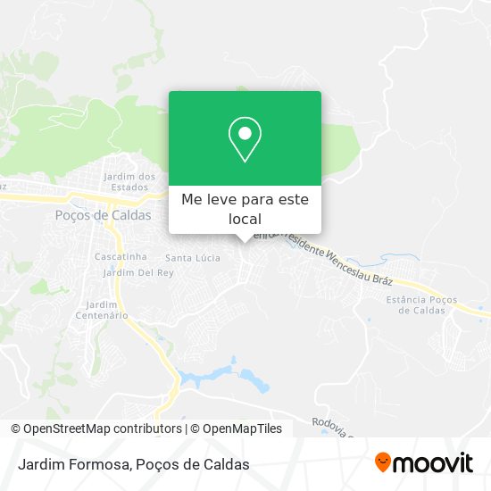 Jardim Formosa mapa
