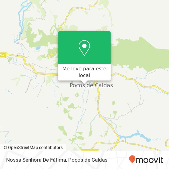 Nossa Senhora De Fátima mapa