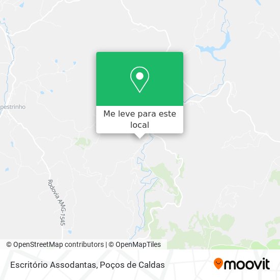 Escritório Assodantas mapa