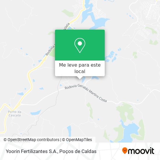 Yoorin Fertilizantes S.A. mapa