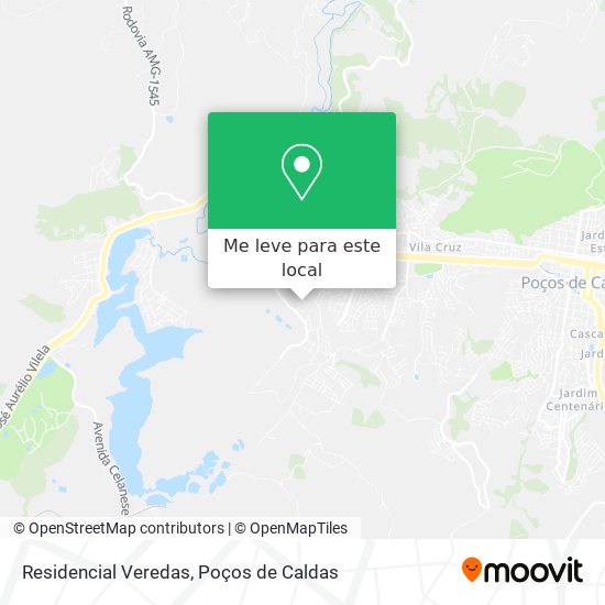 Residencial Veredas mapa