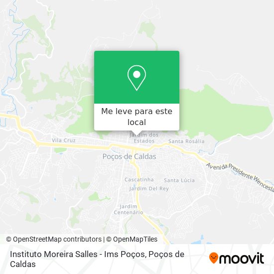 Instituto Moreira Salles - Ims Poços mapa