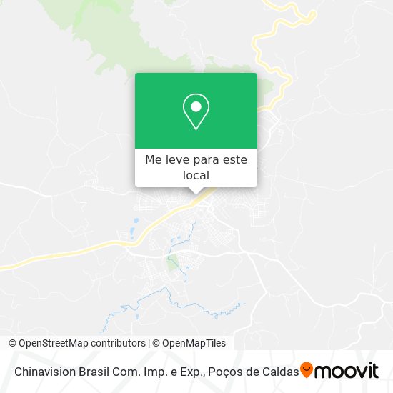 Chinavision Brasil Com. Imp. e Exp. mapa
