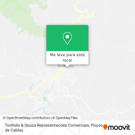 Tonholo & Souza Representacoes Comerciais mapa
