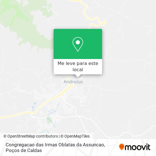 Congregacao das Irmas Oblatas da Assuncao mapa
