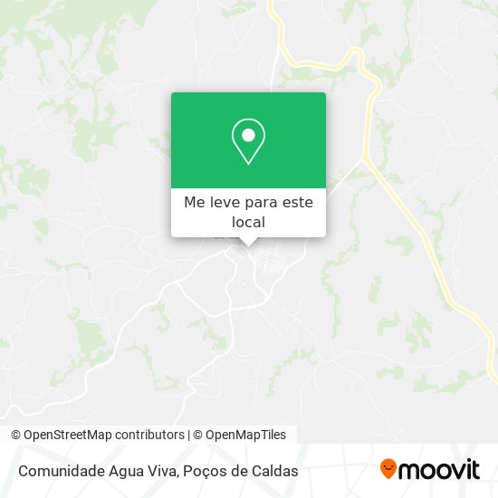 Comunidade Agua Viva mapa