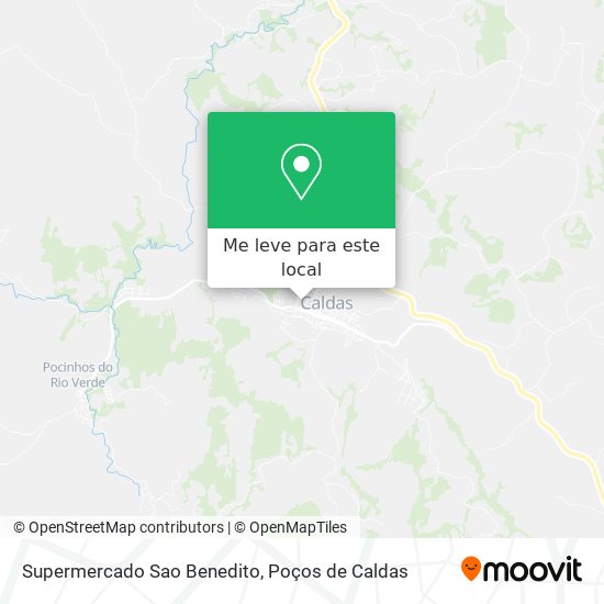 Supermercado Sao Benedito mapa