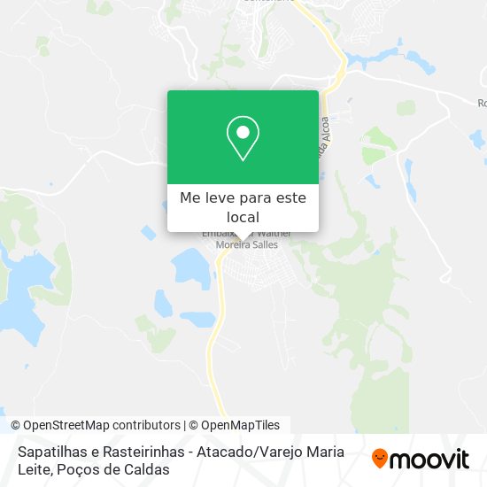 Sapatilhas e Rasteirinhas - Atacado / Varejo Maria Leite mapa