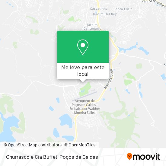 Churrasco e Cia Buffet mapa