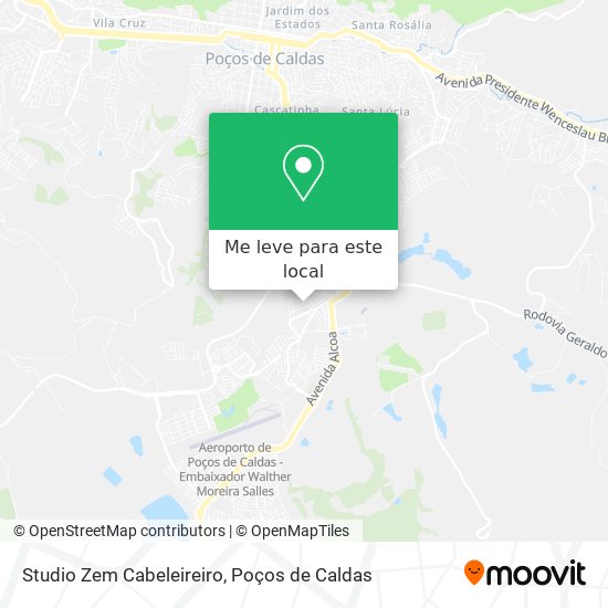 Studio Zem Cabeleireiro mapa