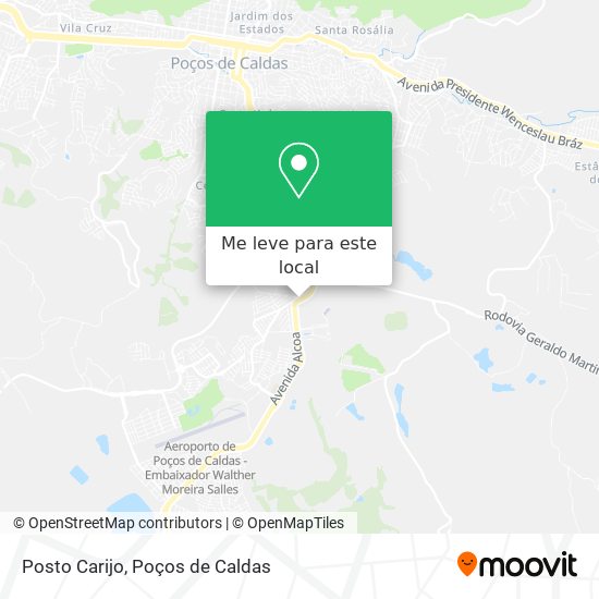 Posto Carijo mapa