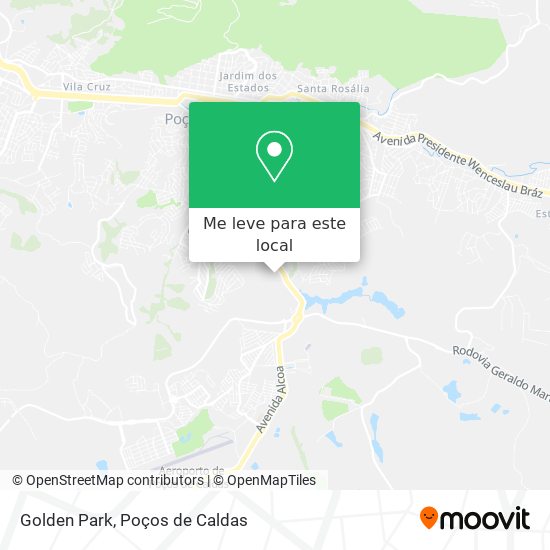 Golden Park mapa