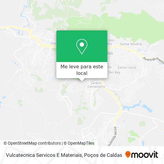 Vulcatecnica Servicos E Materiais mapa