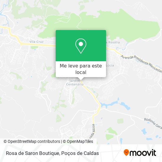 Rosa de Saron Boutique mapa