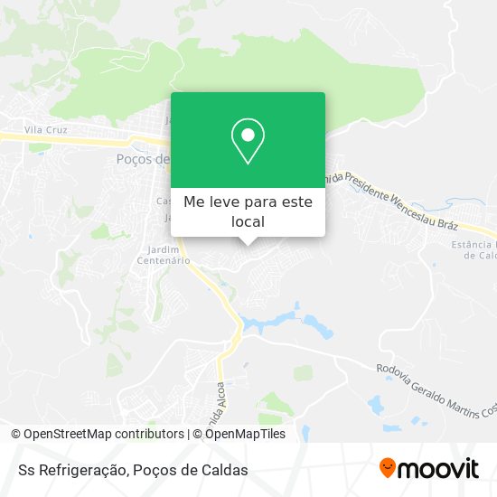 Ss Refrigeração mapa