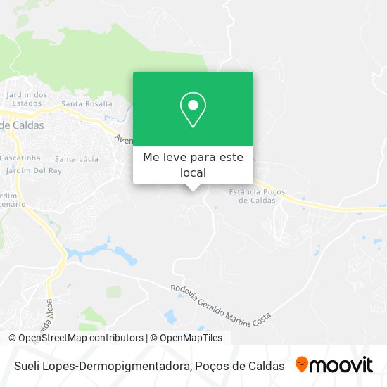 Sueli Lopes-Dermopigmentadora mapa