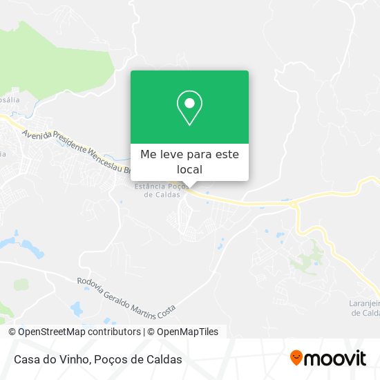 Casa do Vinho mapa