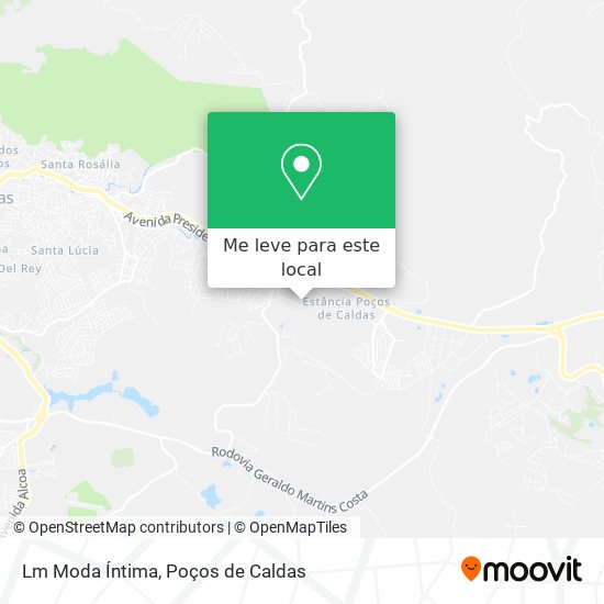 Lm Moda Íntima mapa