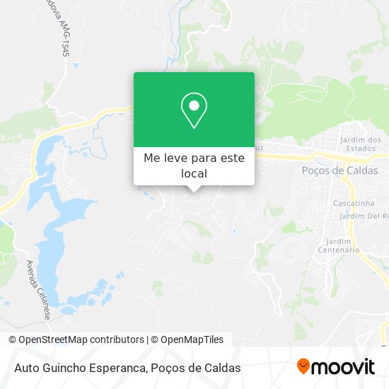 Auto Guincho Esperanca mapa