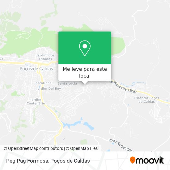 Peg Pag Formosa mapa