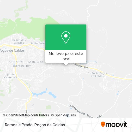 Ramos e Prado mapa