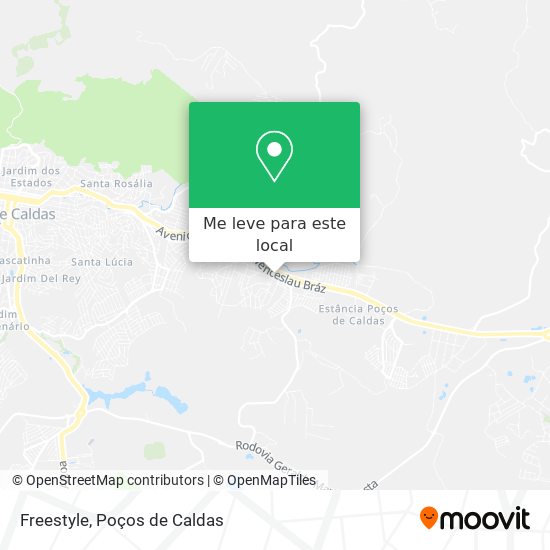 Freestyle mapa