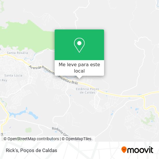 Rick's mapa