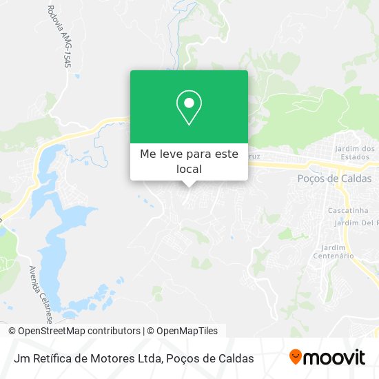 Jm Retífica de Motores Ltda mapa