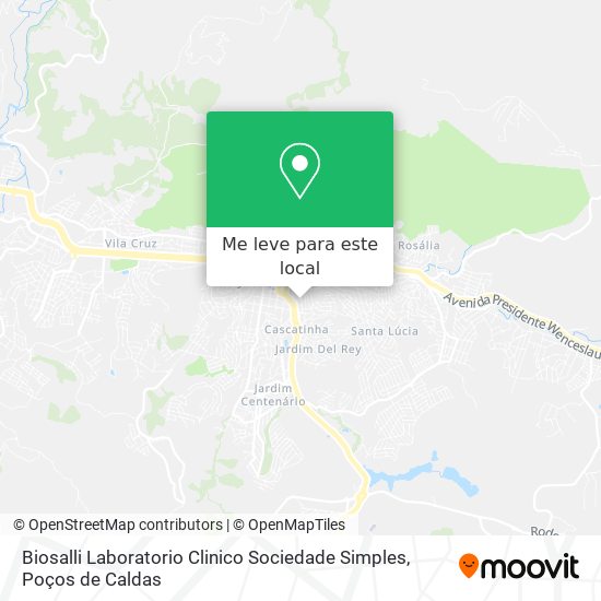 Biosalli Laboratorio Clinico Sociedade Simples mapa