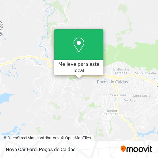 Nova Car Ford mapa