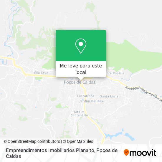 Empreendimentos Imobiliarios Planalto mapa