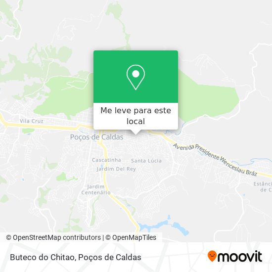 Buteco do Chitao mapa