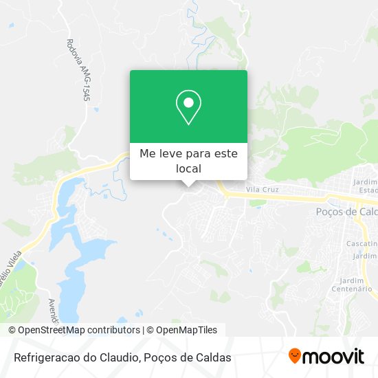 Refrigeracao do Claudio mapa