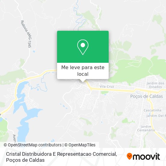 Cristal Distribuidora E Representacao Comercial mapa