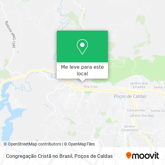 Congregação Cristã no Brasil mapa