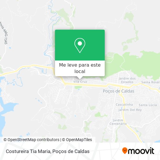 Costureira Tia Maria mapa