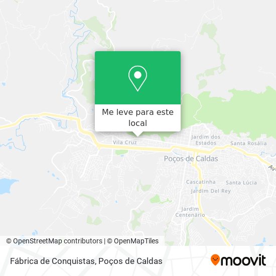 Fábrica de Conquistas mapa