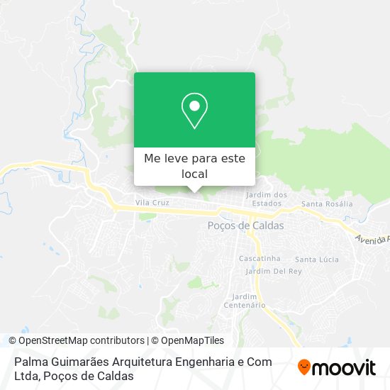 Palma Guimarães Arquitetura Engenharia e Com Ltda mapa