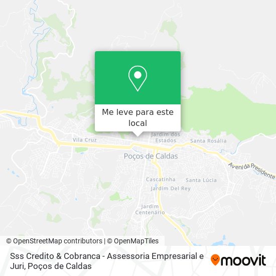 Sss Credito & Cobranca - Assessoria Empresarial e Juri mapa