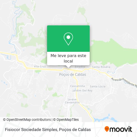 Fisiocor Sociedade Simples mapa