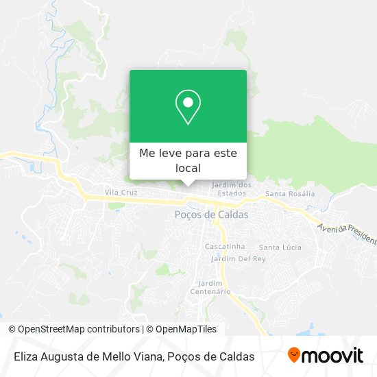 Eliza Augusta de Mello Viana mapa