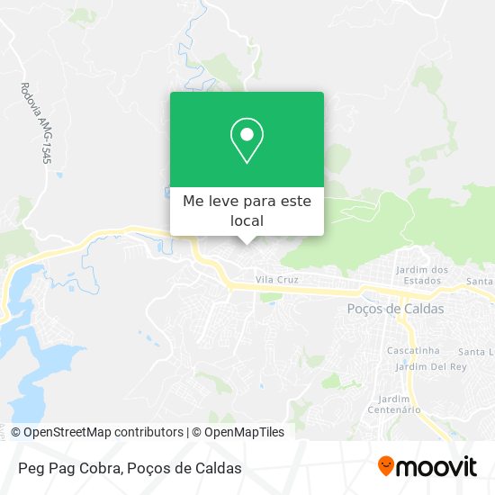 Peg Pag Cobra mapa