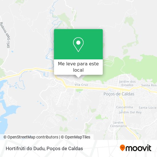 Hortifrúti do Dudu mapa