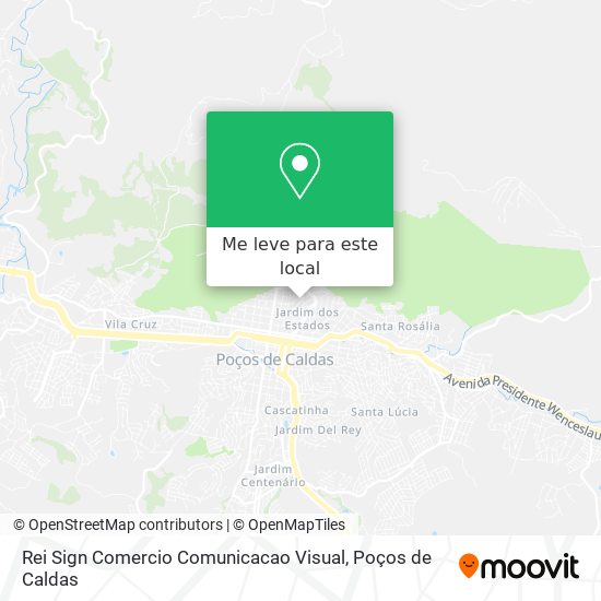 Rei Sign Comercio Comunicacao Visual mapa