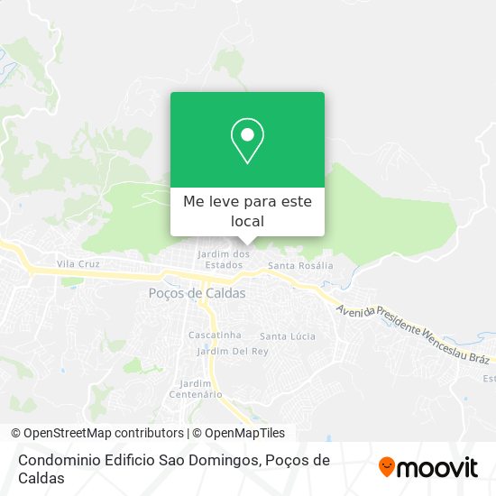 Condominio Edificio Sao Domingos mapa